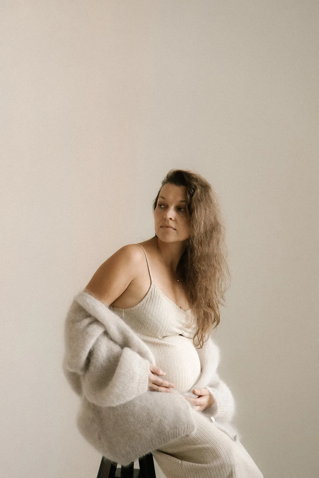 Harmoninen ja vaalea odotuskuva.