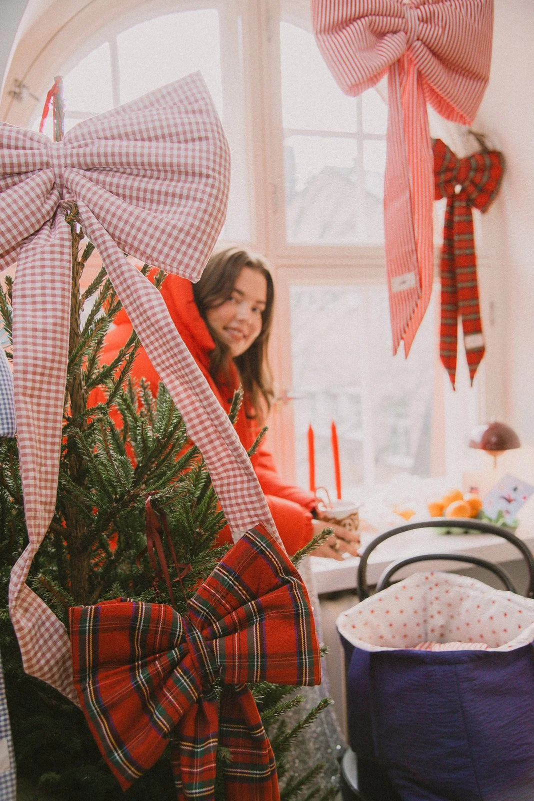 Heidi Väisänen kuvaama Edlan jouluinen brändikuva.