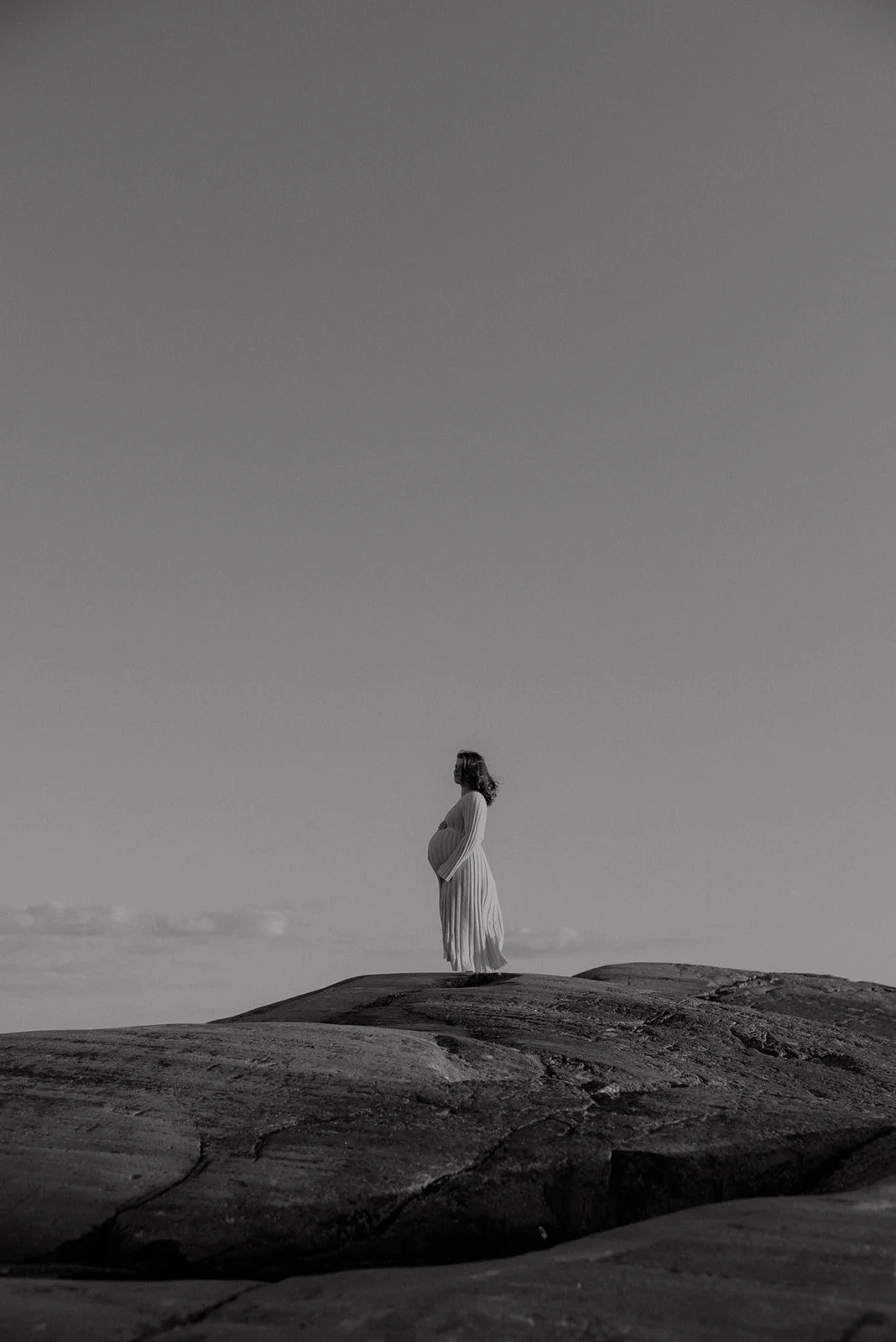 Kauniin harmoninen odotuskuva miljöössä.