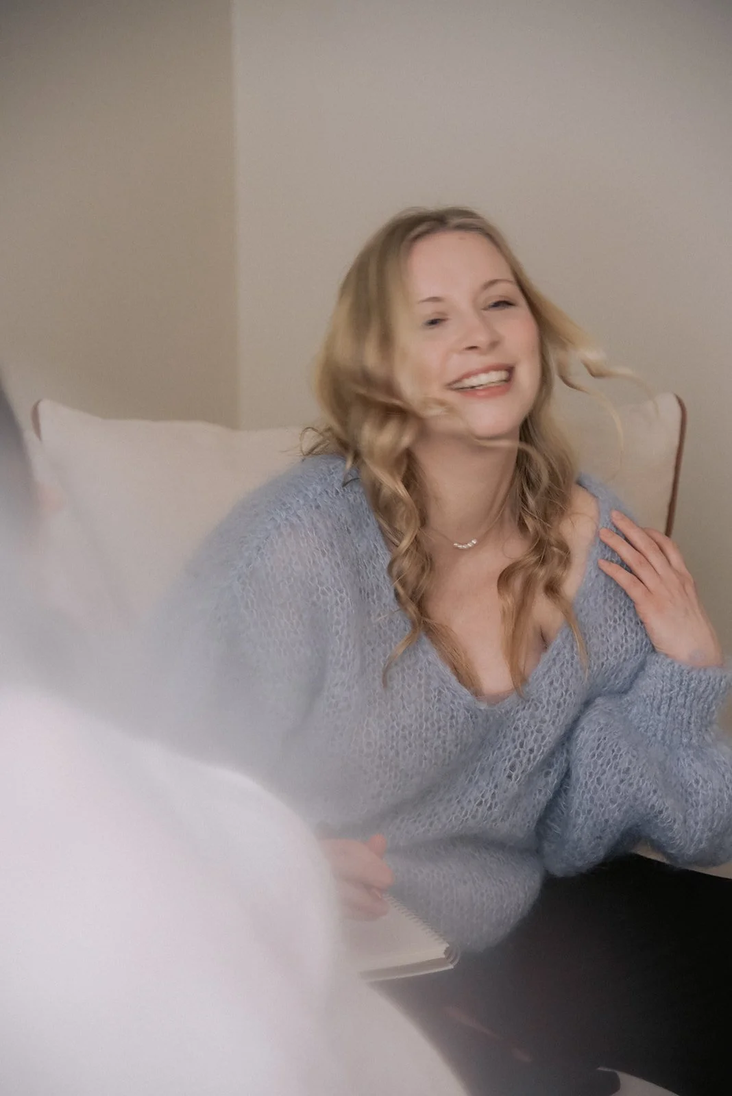 Henkilökuva doula Jutta Alasesta.