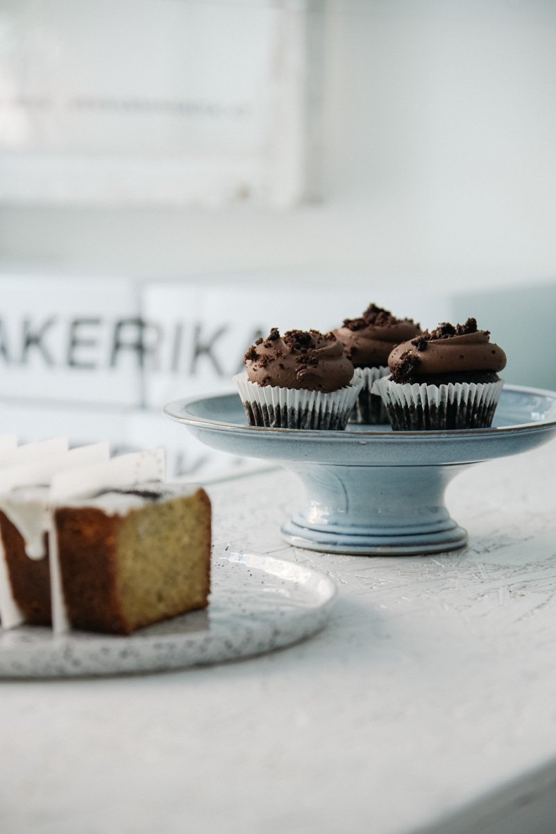 Tuotekuva leivonnaisista Bakerikan kahvilassa.