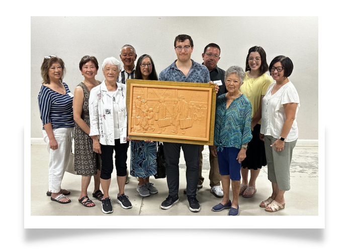 Tulare Assembly Center survivors and descendants reunion. August 3, 2024. Tulare, CA