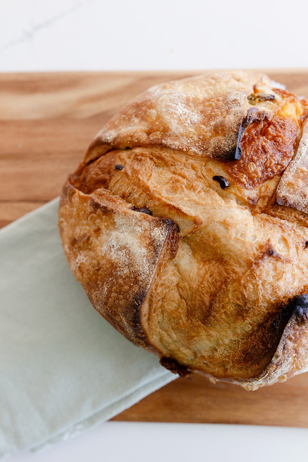 Jalapeños Cheddar Sourdough Loaf