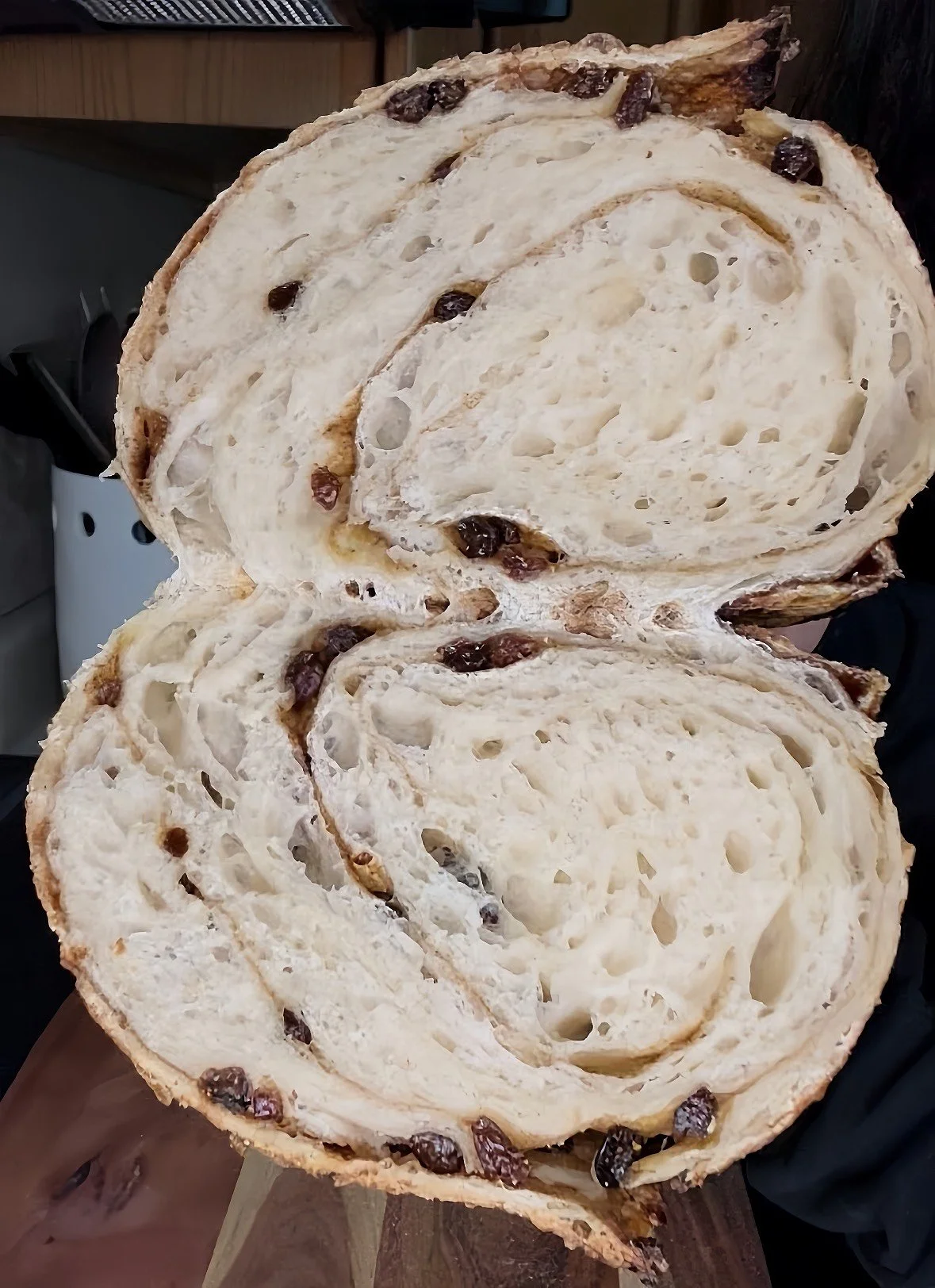Cinnamon Raisin Sourdough Loaf