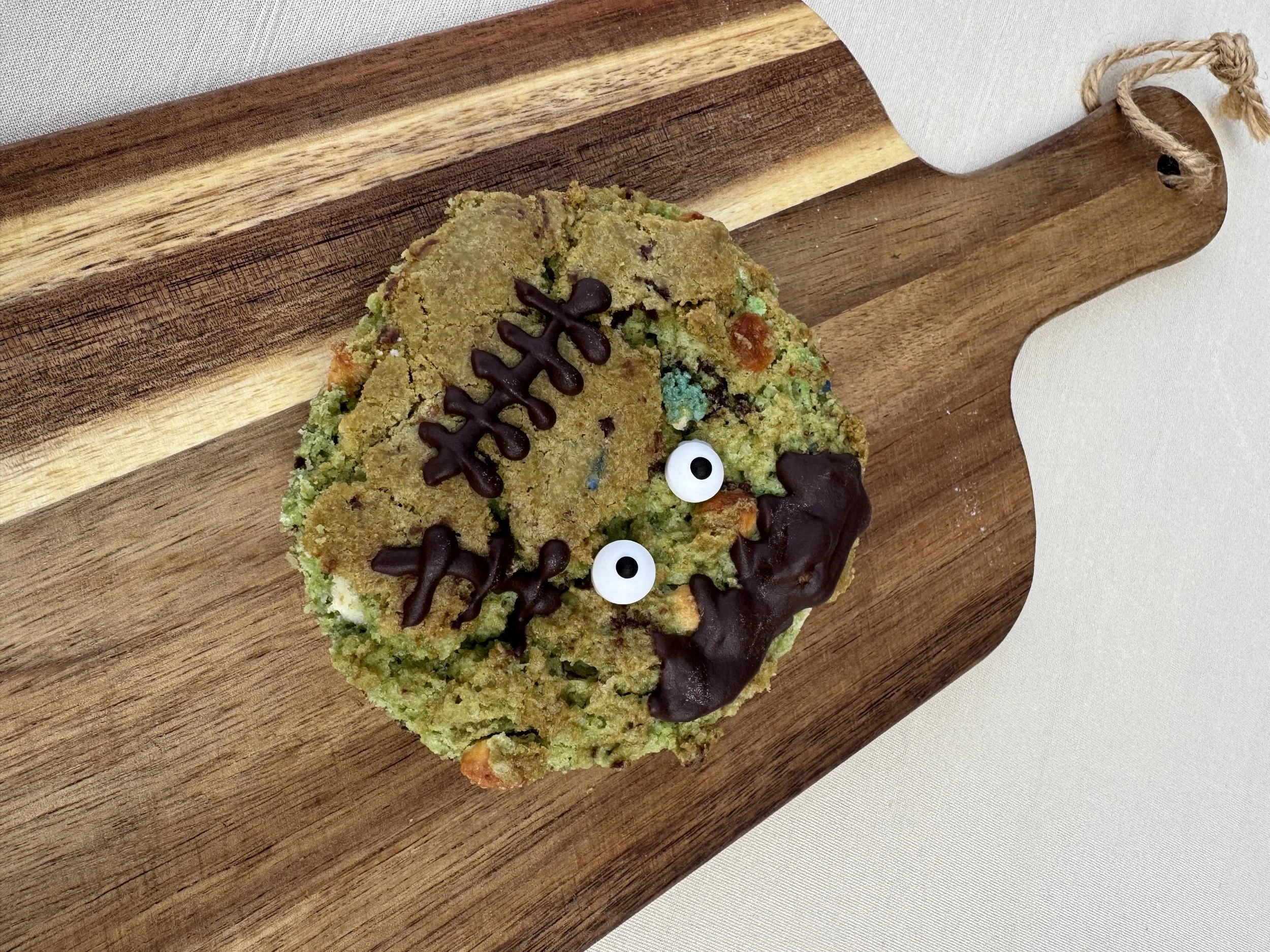 Frankenstein Stuffed Cookie