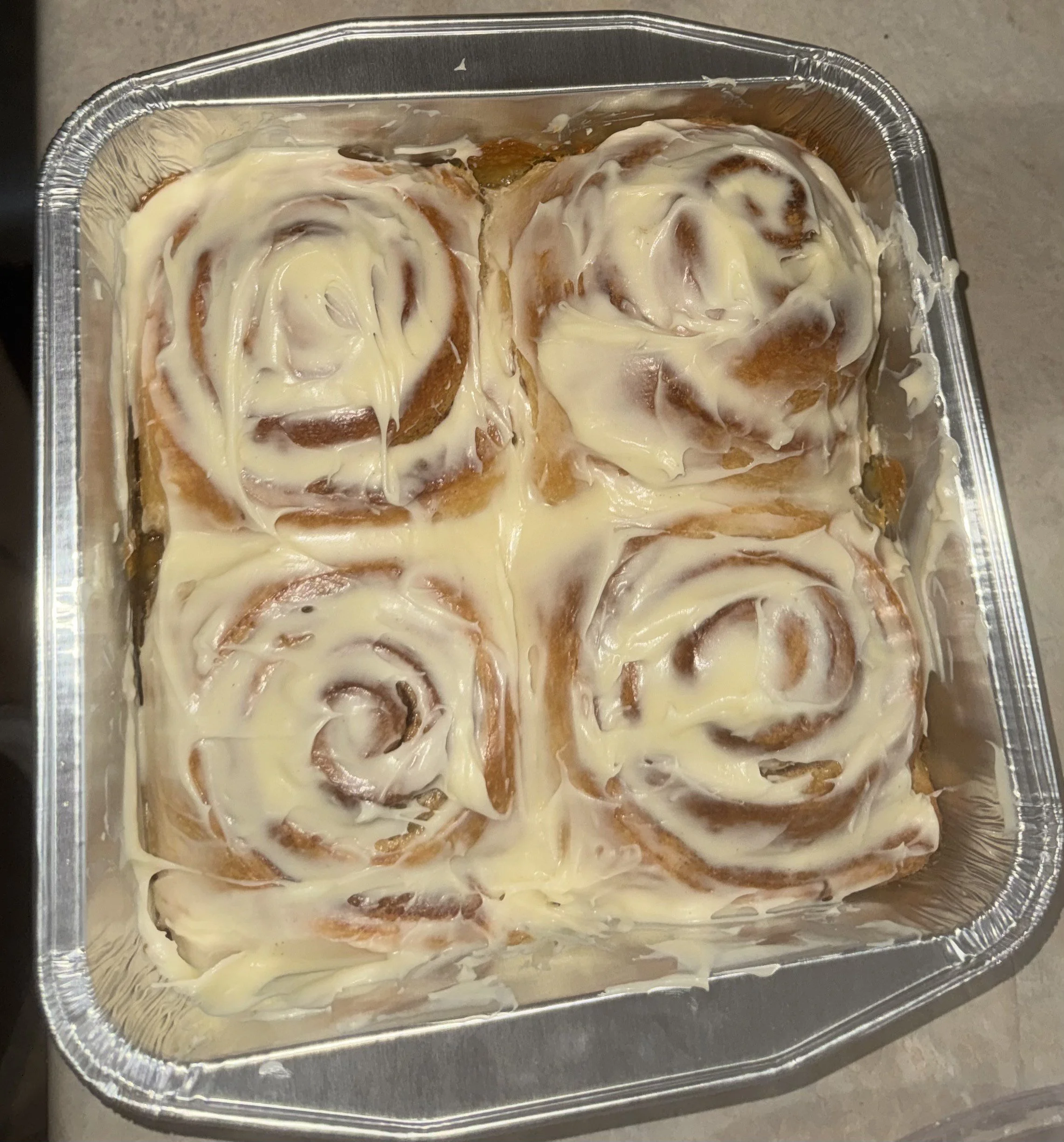 Sourdough Cinnamon Rolls (4-Pack)