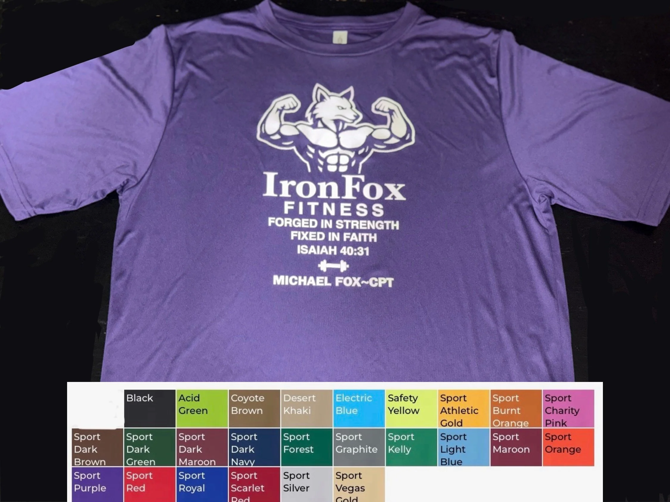 IronFox Fitness T-Shirt
