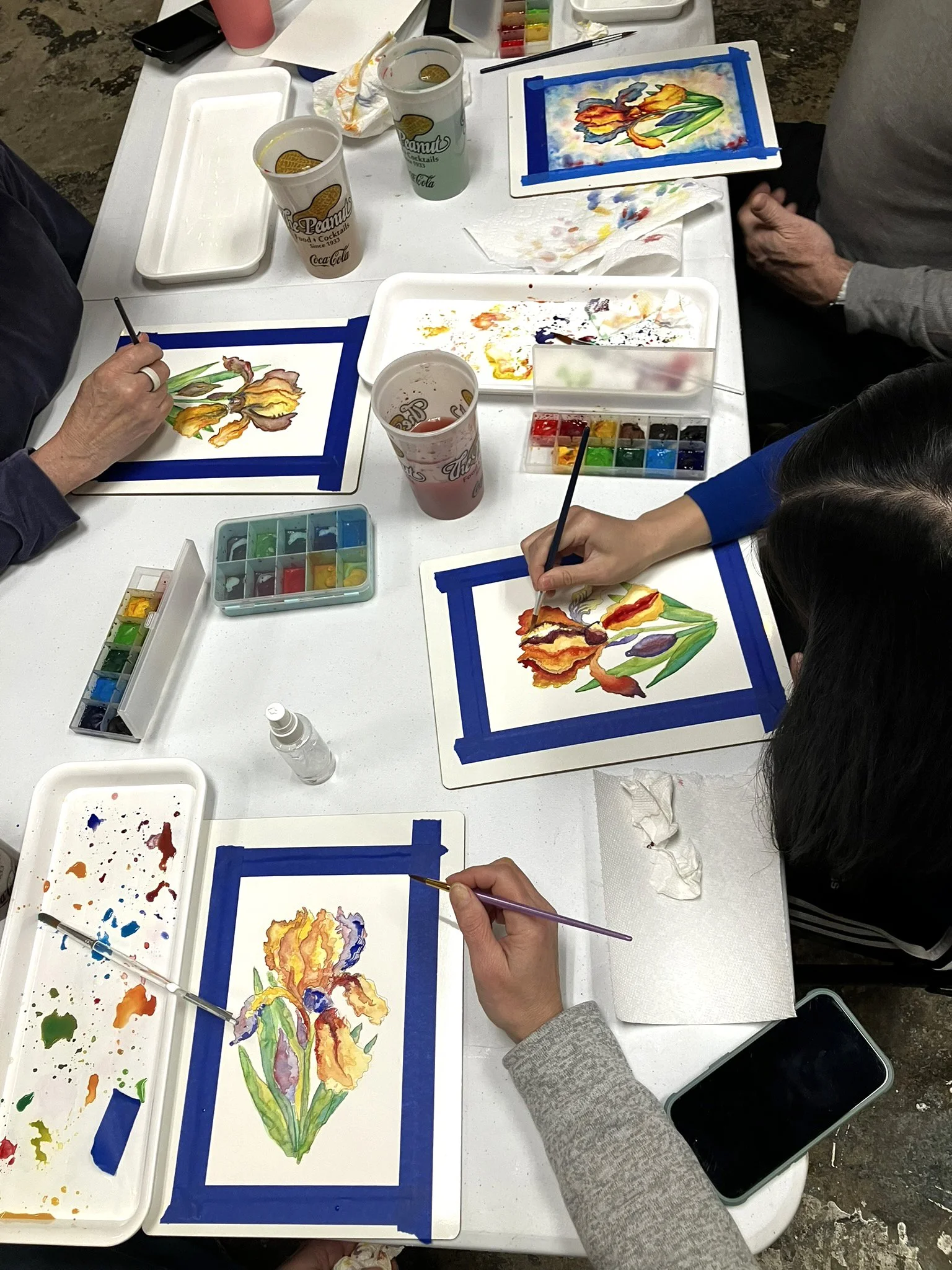 Watercolor at Englewood Arts