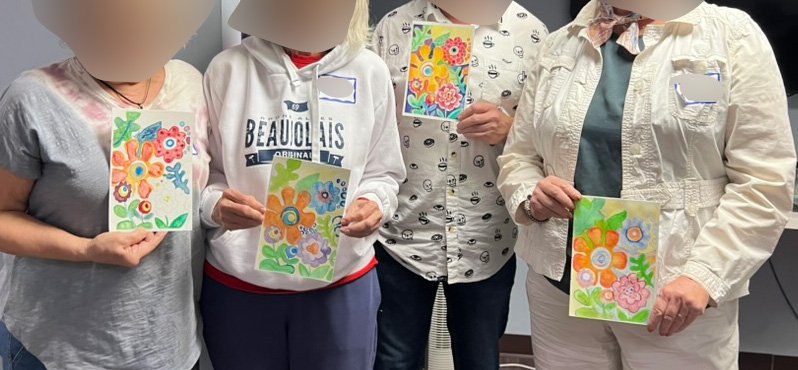 Watercolor at Turning Point