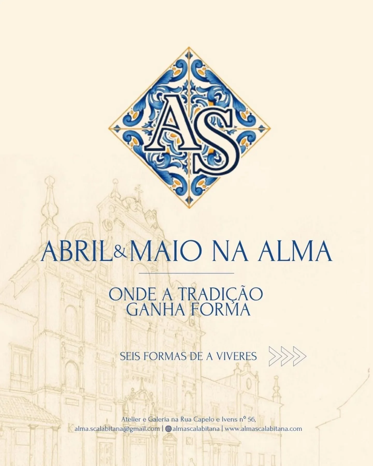 Abril e Maio chegam cheios de experi&ecirc;ncias que oferecem uma verdadeira imers&atilde;o cultural na Alma Scalabitana ✨

🌸 Dia da M&atilde;e&hellip;
Ofere&ccedil;a-lhe algo que ela nunca vai esquecer!
E, na compra de um voucher para ela e para si