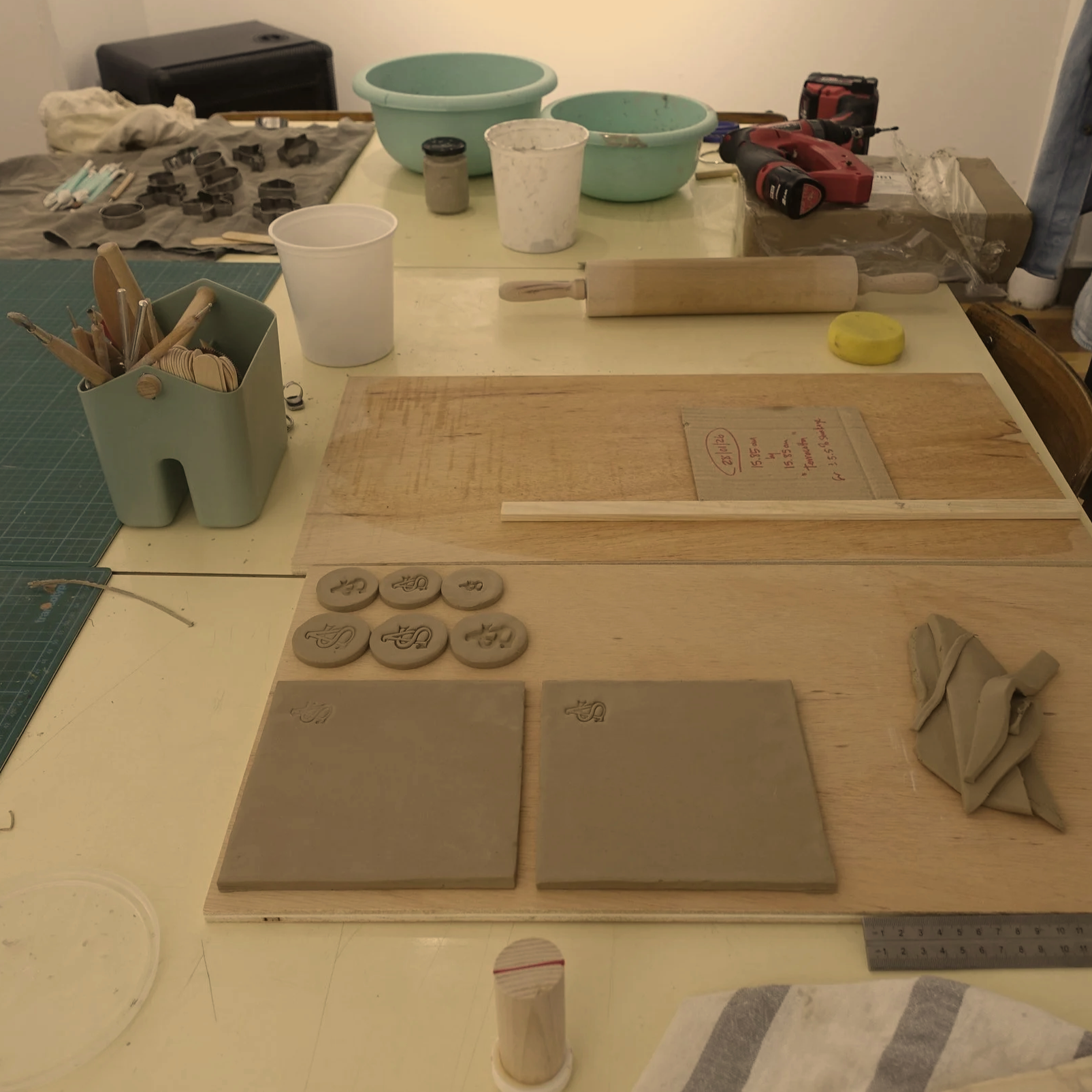 introduction to slab clay work