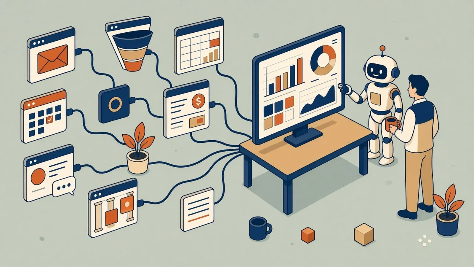One Screen Instead of Ten Apps: What a Custom Business Dashboard Looks Like