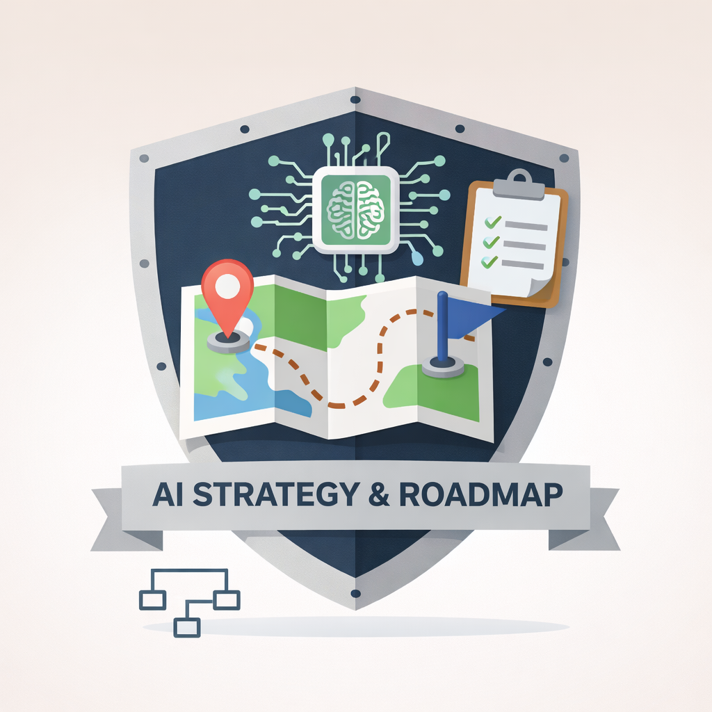 AI strategy and roadmap framework for guiding responsible AI adoption