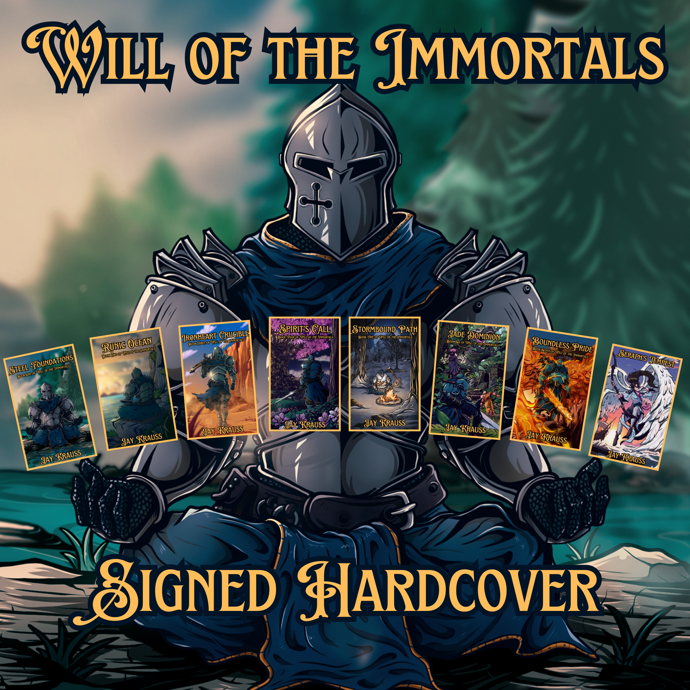 Will of the Immortals Signed Hardcover