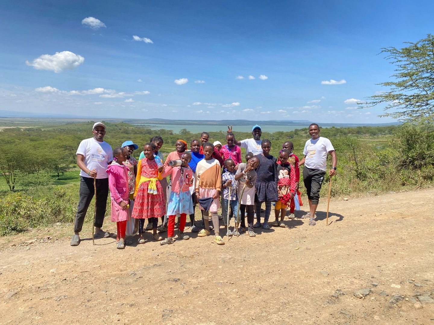 &ldquo;Where nature meets nurture&mdash;hiking with the amazing young souls at Messianic Hope.&rdquo; #hiking #elementaita #children #childrenshome