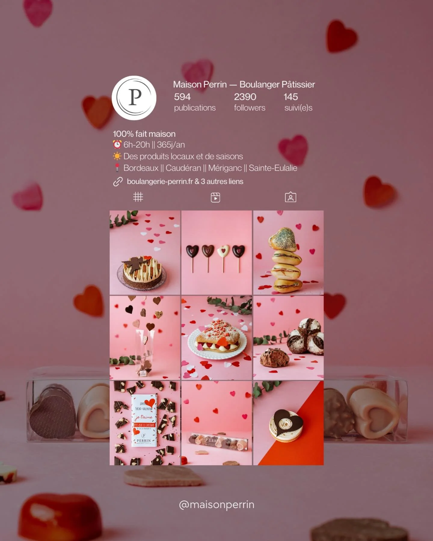 Un feed d&eacute;di&eacute; &agrave; l&rsquo;amour pour surprendre et mettre en avant vos cr&eacute;ations. &hearts;️

Une Direction Artistique pens&eacute;e en amont du shooting pour sublimer les produits le jour J. Une vraie r&eacute;flexion pour s