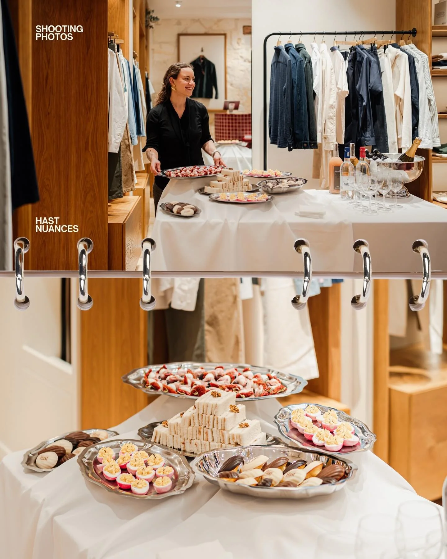 R&eacute;alisation d&rsquo;un shooting pour mettre en valeur les cr&eacute;ations de @nuancesbordeaux lors de l&rsquo;opening de @hastparis &agrave; Bordeaux 

📸 @upside.jim