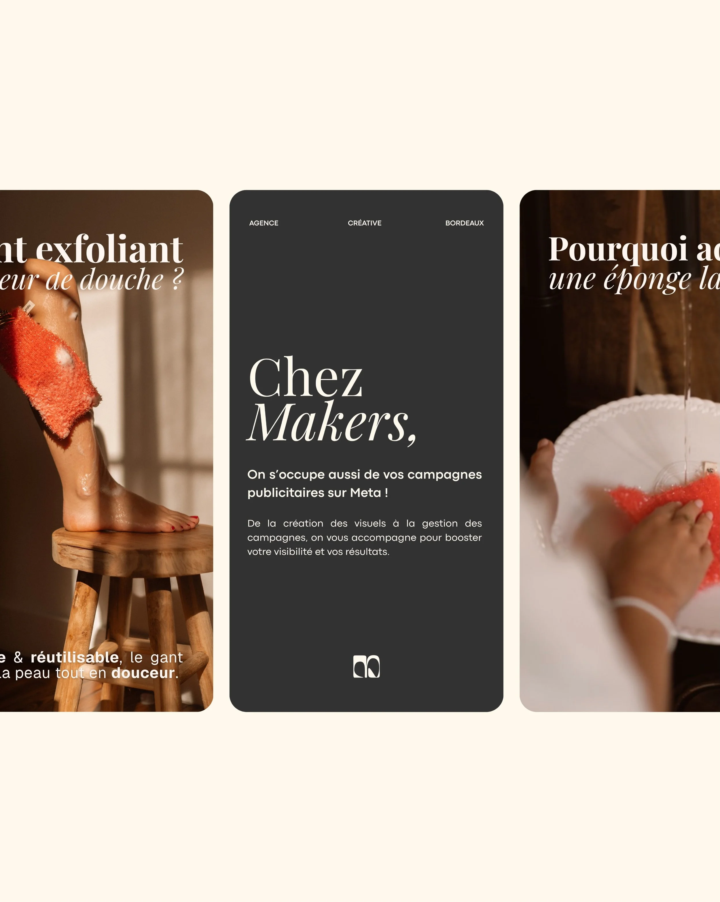Meta Ads | By Makers 🐆

Lancer une campagne publicitaire sur Instagram ou Facebook, c&rsquo;est bien. Construire tout ce qu&rsquo;il faut autour pour qu&rsquo;elle performe, c&rsquo;est mieux.

Chez Makers, nous ne nous contentons pas de lancer des 