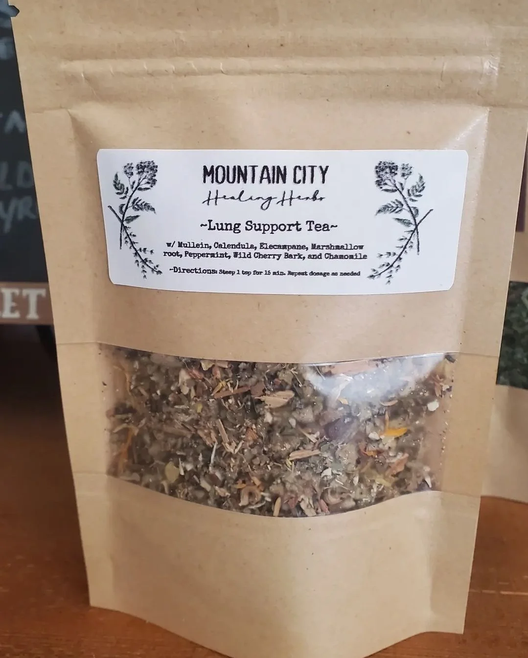 Lung Support & Immunity - Herbal Tea Blend