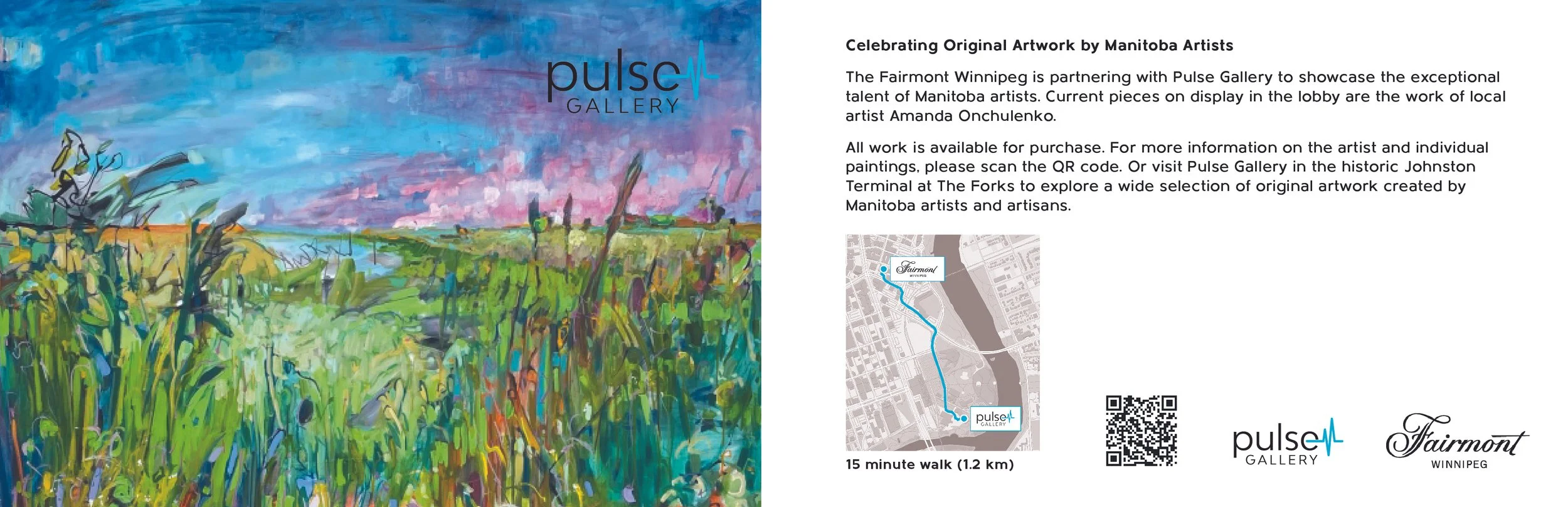 Pulse Gallery - Fairmont Partnership Artist Postcard (Print)