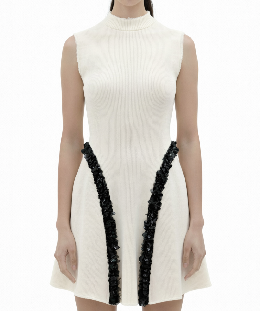 Embellish Knit Dress