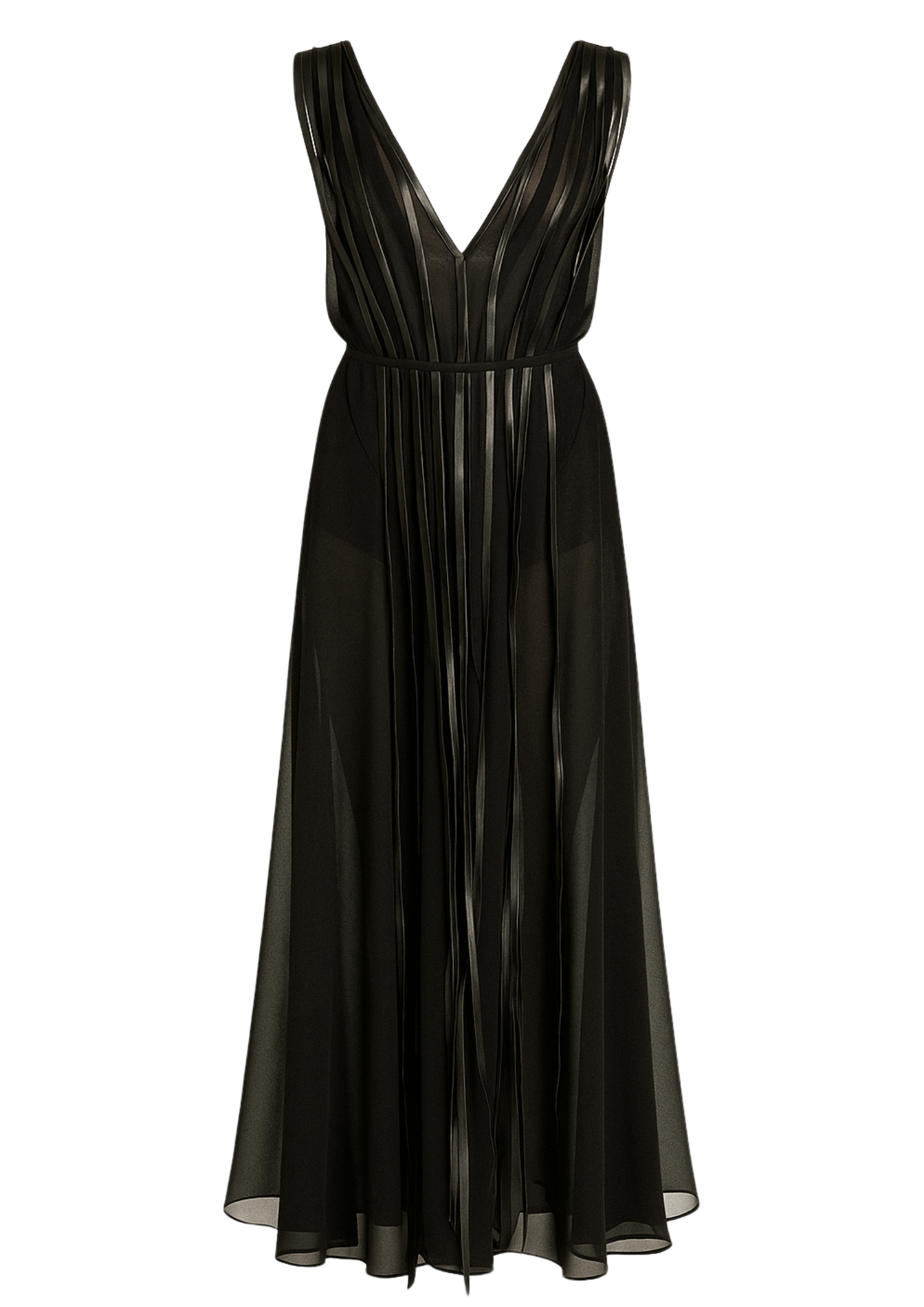 Leather Fringe Dress