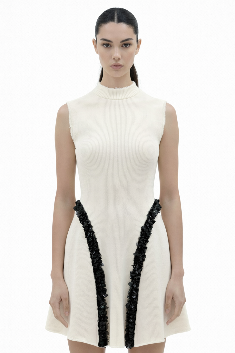 Embellish Knit Dress