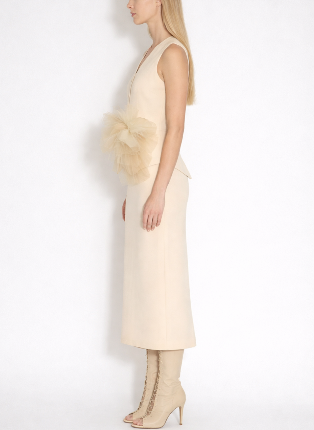 Ivory Bloom Waistcoat