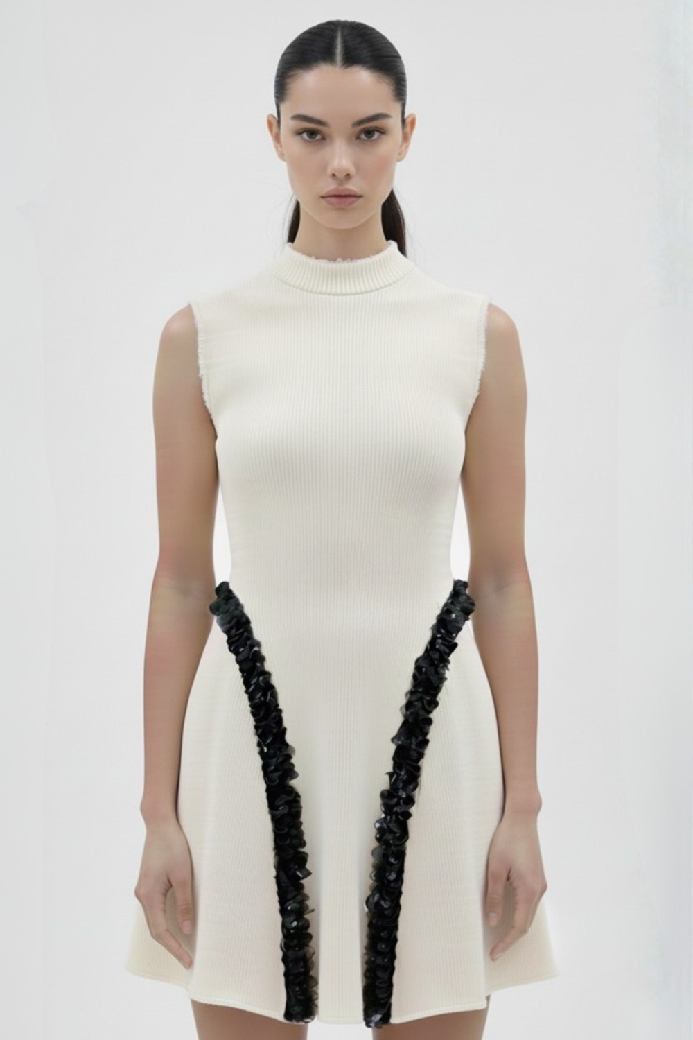 Embellish Knit Dress