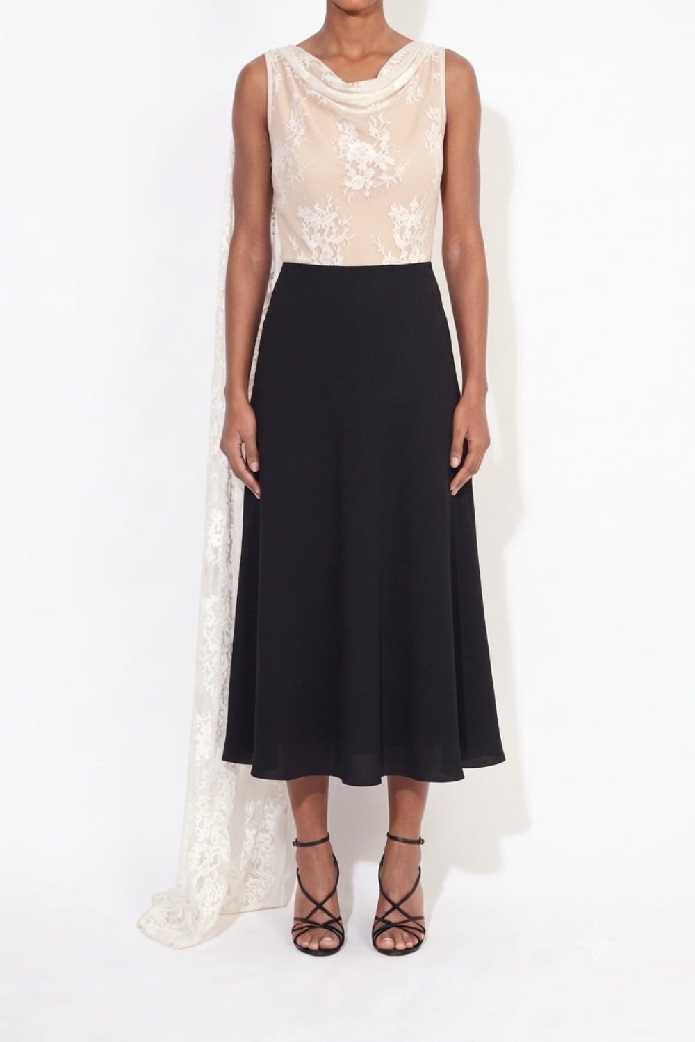 The Cape Sleeve Midi