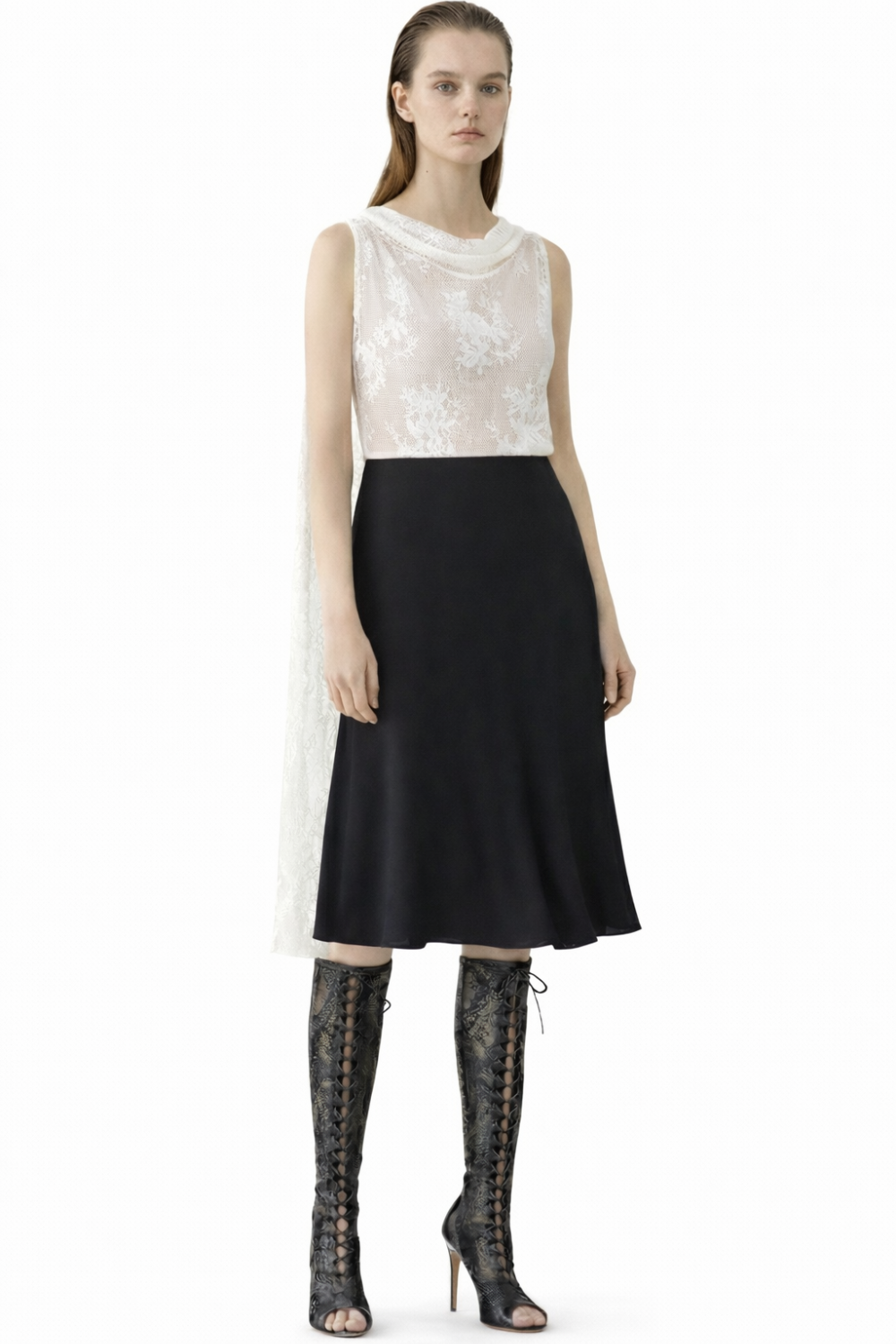 The Cape Sleeve Midi