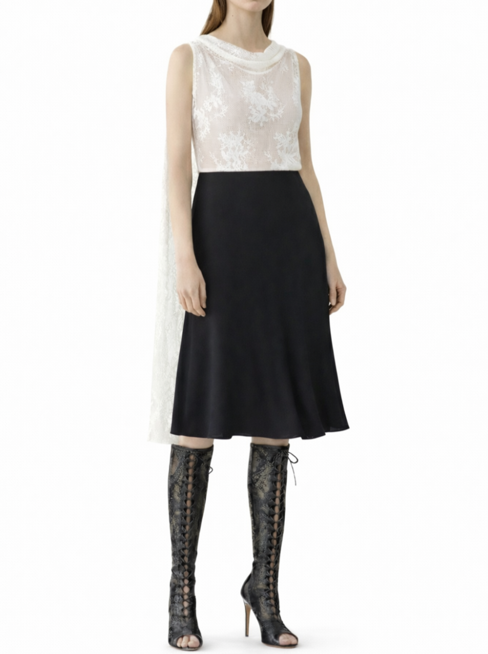 The Cape Sleeve Midi