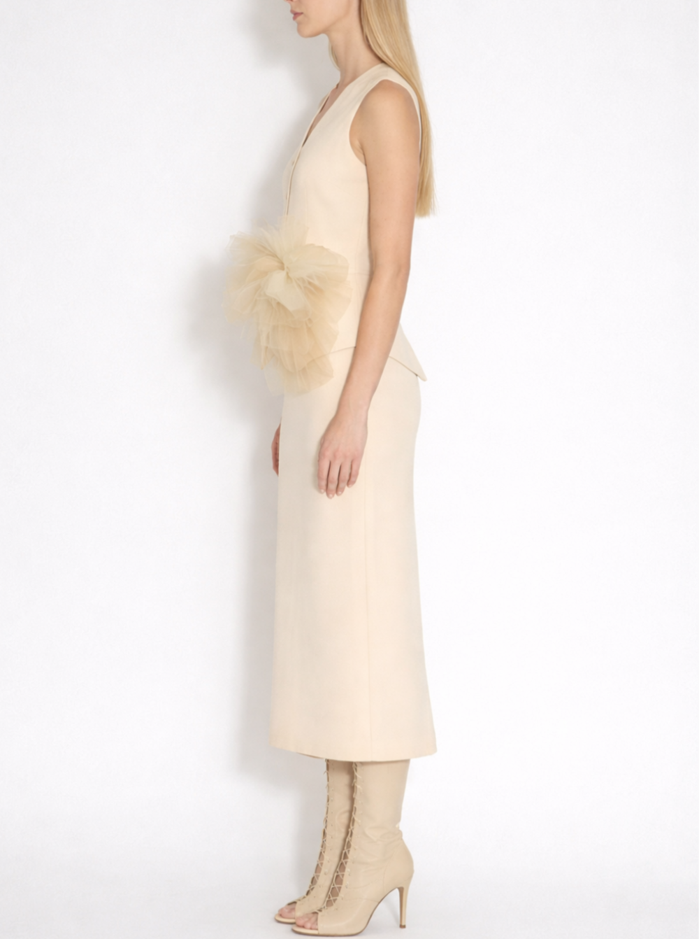 Ivory Bloom Waistcoat