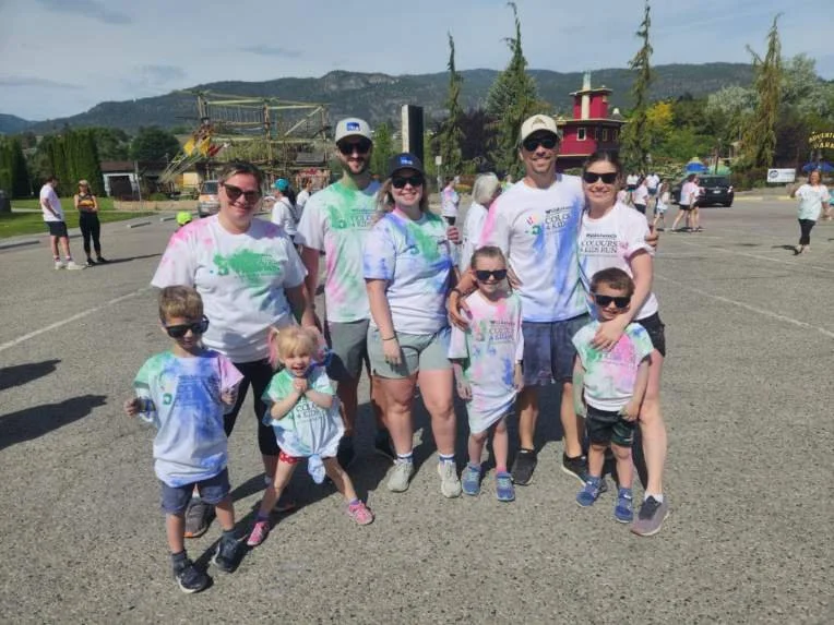 Wildstones Color 4 Kids Run, Penticton