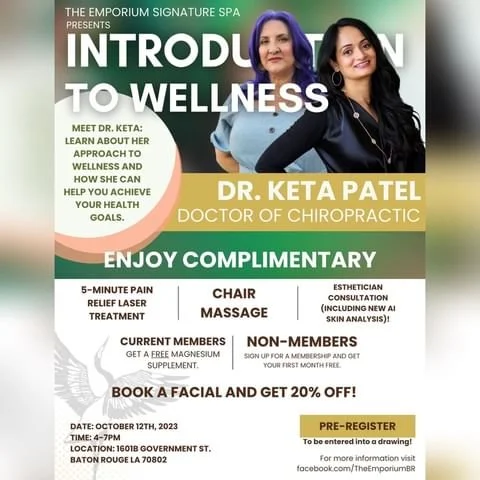 Introduction to Wellness Event with Dr. Keta Patel