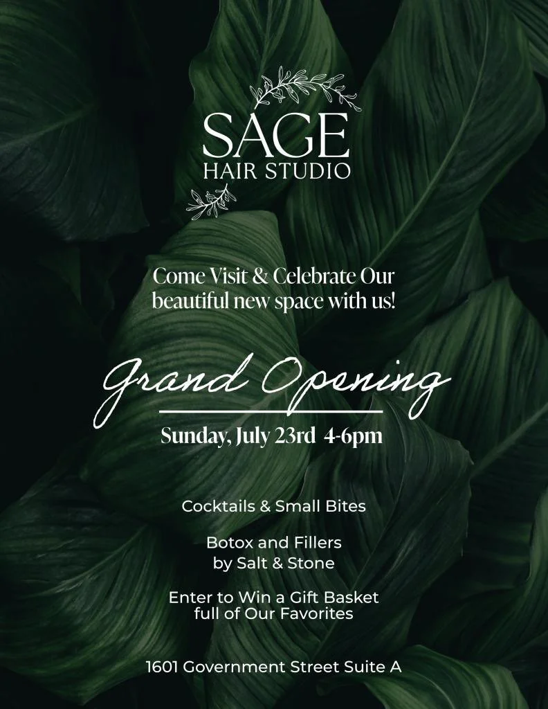 Sage Hair Studio Grand Opening