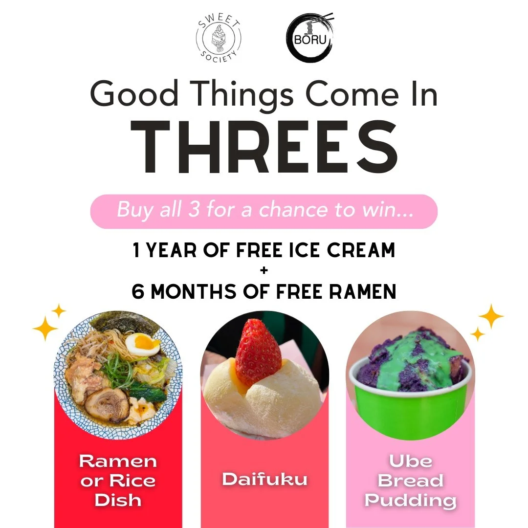 Celebrate 3 Years of Sweet Society and Boru 