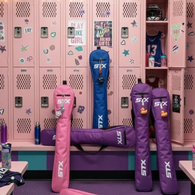 Your Pinnie Clip won&rsquo;t get lost like your mouth guard! Clip it back onto your bag once your done using it &amp; let it live in style! 🥍 

#lax #lacrosse #gear #girlssports #playlikeagirl #stx