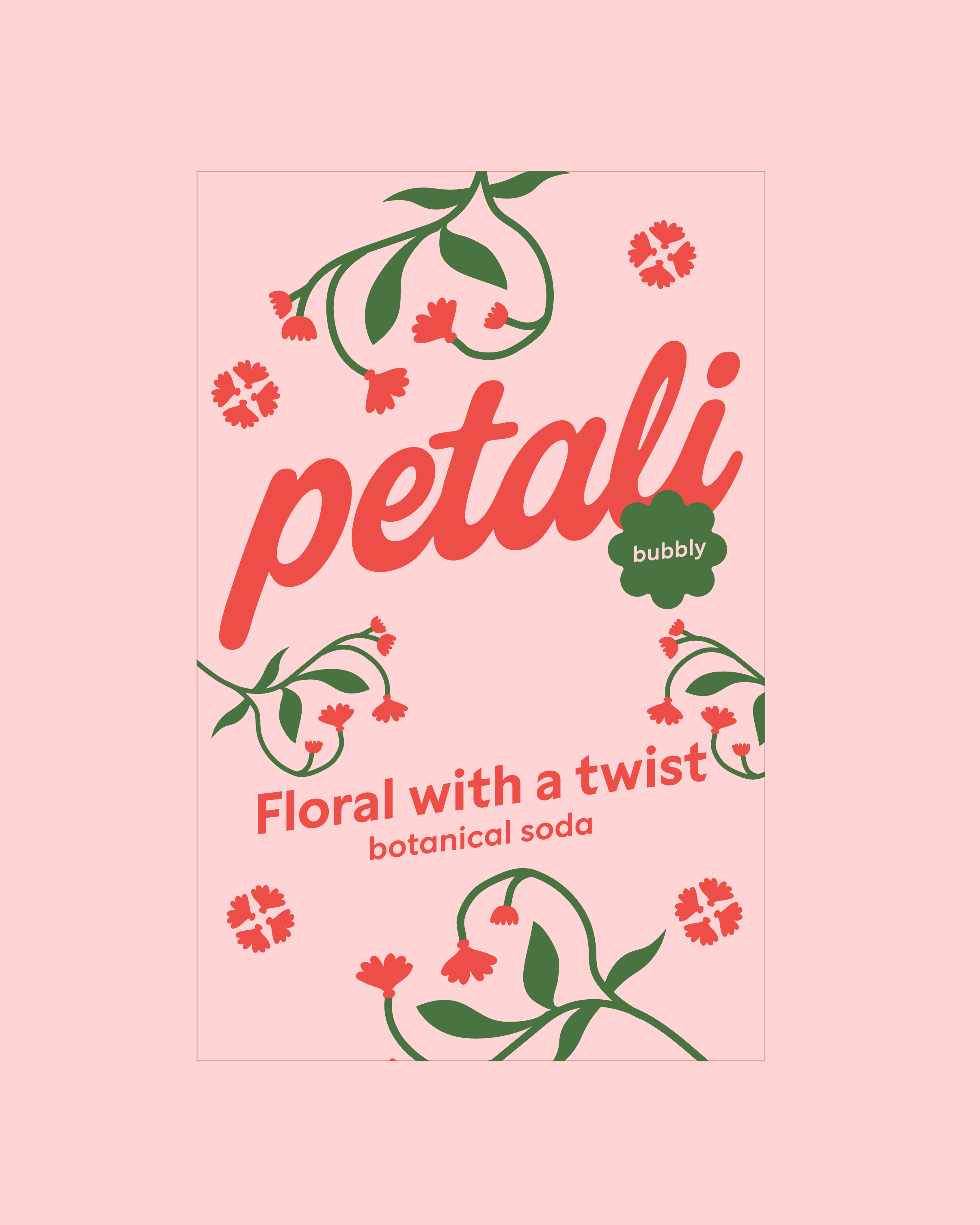 Petali label design
