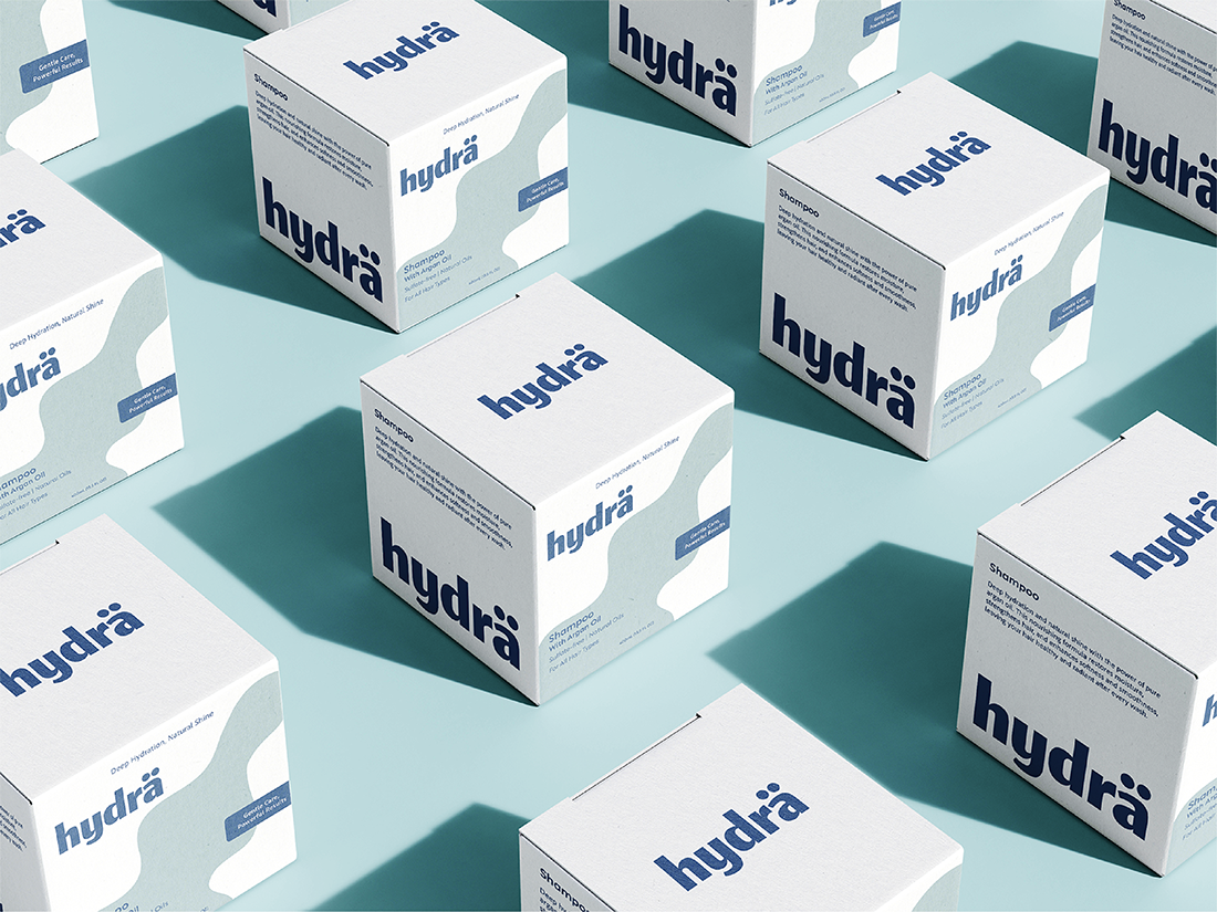 Blue version of the packaging