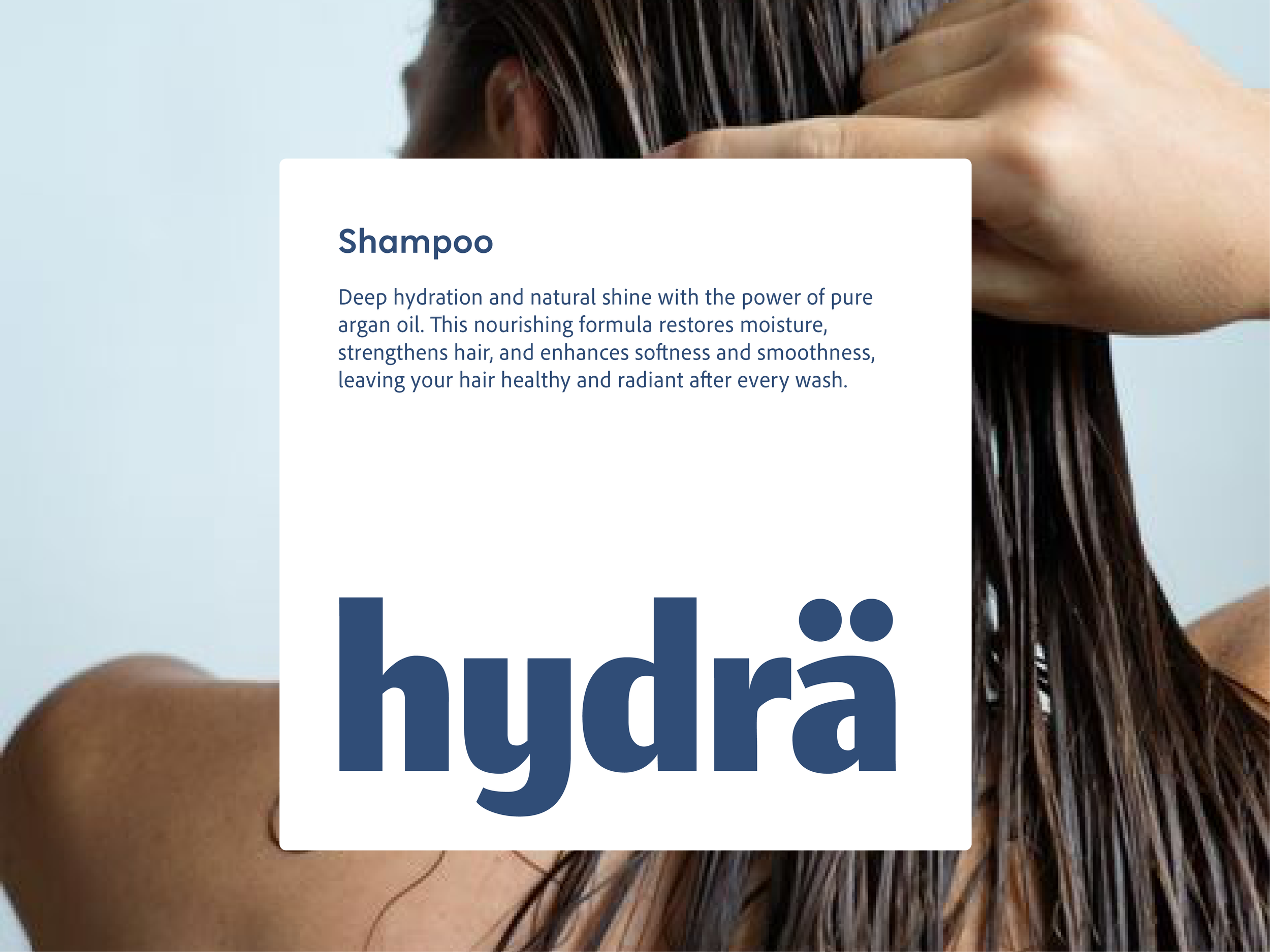 Information about the shampoo for a piece of content