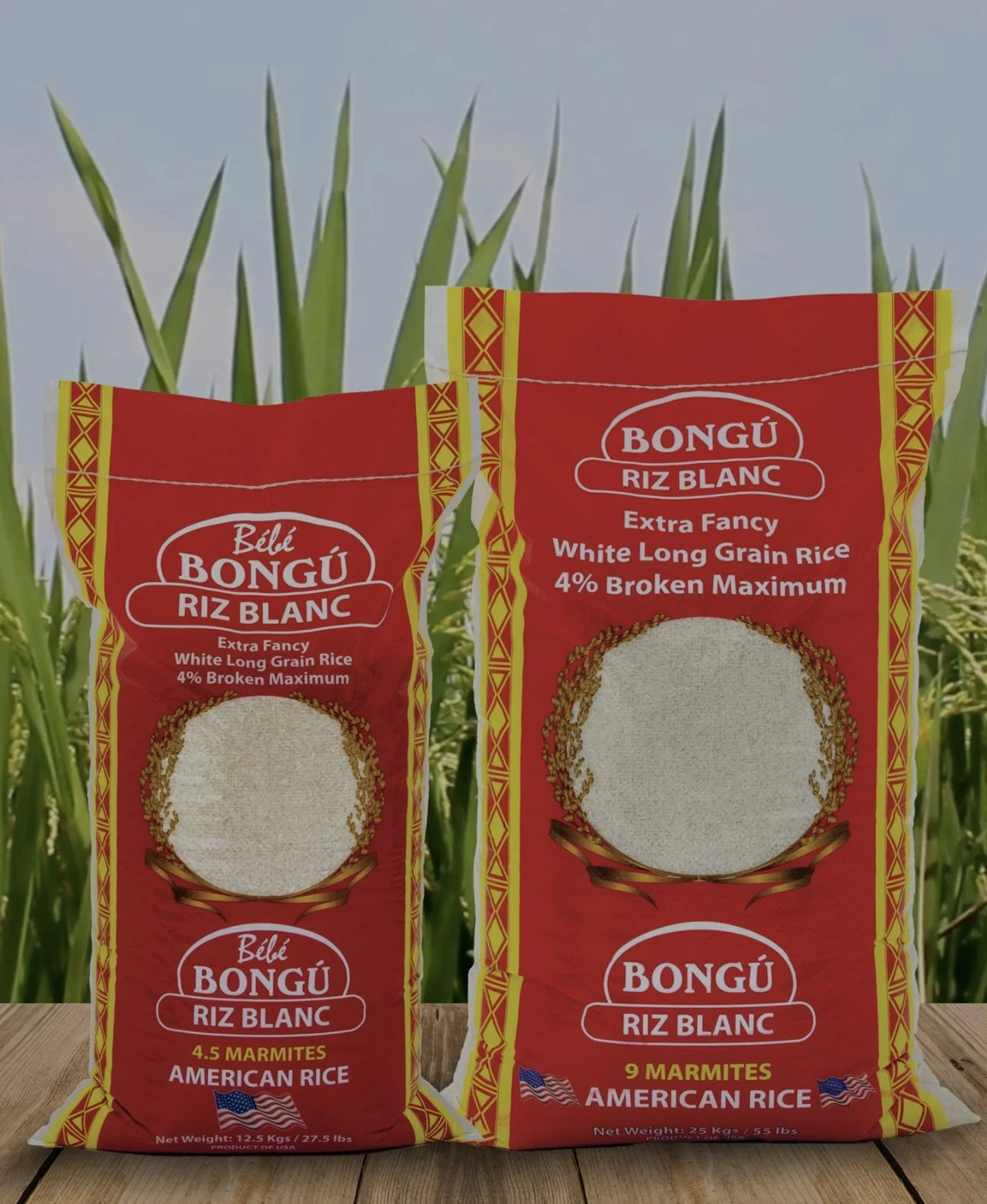 RICE BONGU 50 LBS