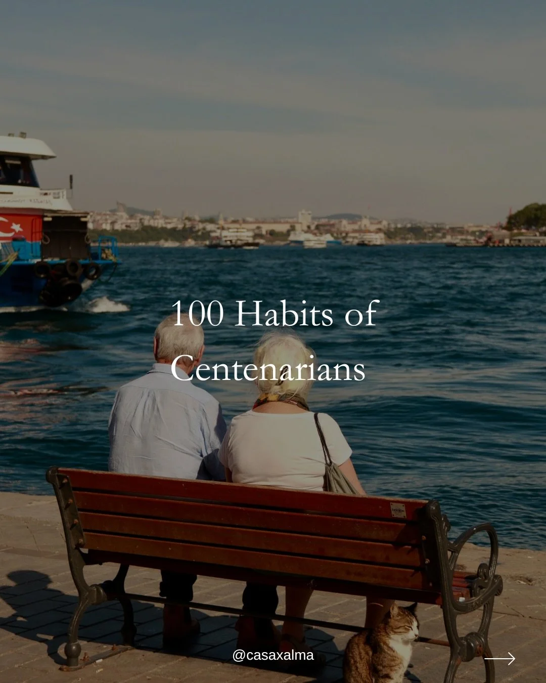 Living to 100 isn&rsquo;t about finding the perfect supplement or chasing the latest health trend.

It&rsquo;s about the small things you do consistently.

 ✜ Morning sunlight.
 ✜ Daily movement.
 ✜ Nourishing foods.
 ✜ Prioritizing sleep.
 ✜ Meaning