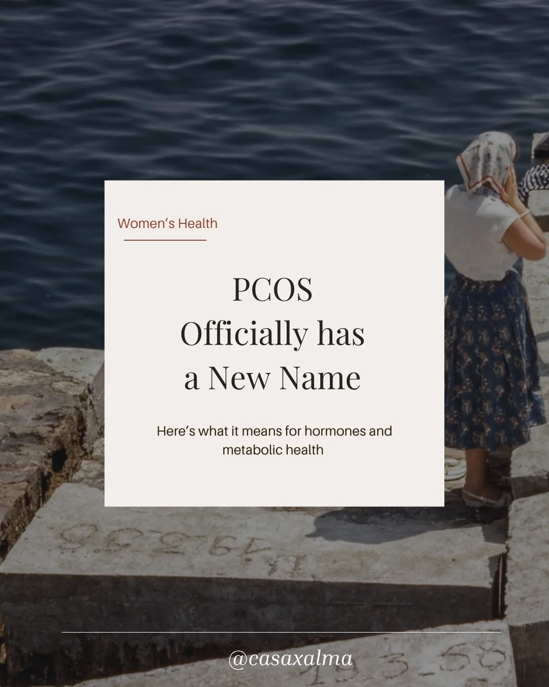 PCOS is officially being renamed PMOS. Polyendocrine Metabolic Ovarian Syndrome &mdash; and this shift is SO much bigger than just a new acronym.

For years, the name &ldquo;PCOS&rdquo; minimized a condition that affects the entire body &mdash; hormo