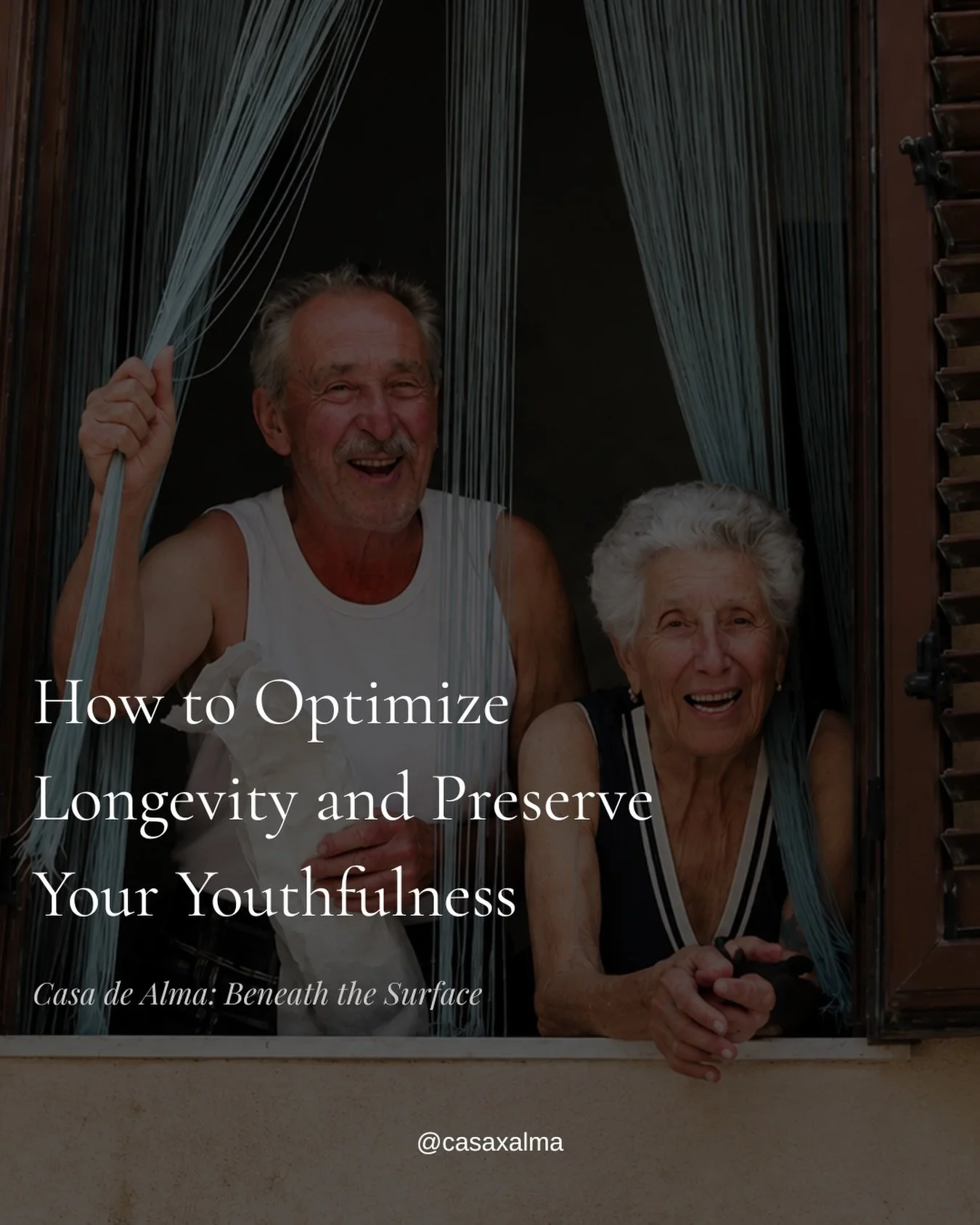 Growing older is inevitable. Aging well is something we can influence.

Simple habits, intentional living, and caring for the body we&rsquo;ve been given &mdash; today and for decades to come.

The goal isn&rsquo;t to add years to your life, it&rsquo