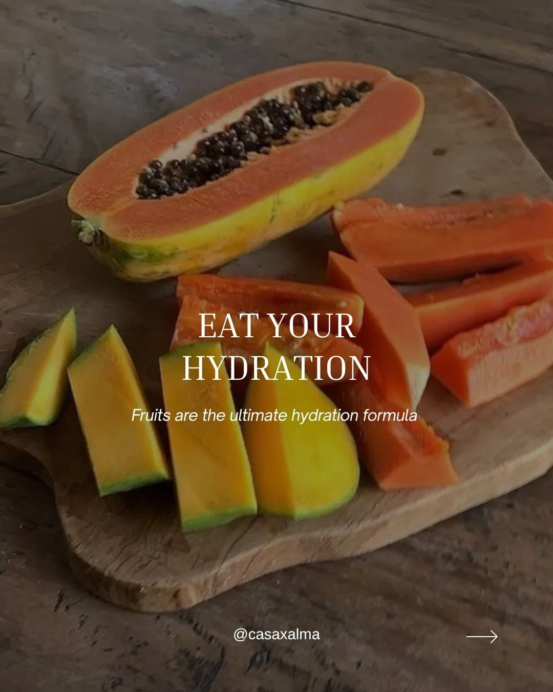 Fruits are your ultimate hydration! 🍉🥝🥭🥥 

water alone isn&rsquo;t always enough. your body needs sodium, potassium, and glucose working together to actually absorb and retain fluid at the cellular level. fruits rich in water and electrolytes slo
