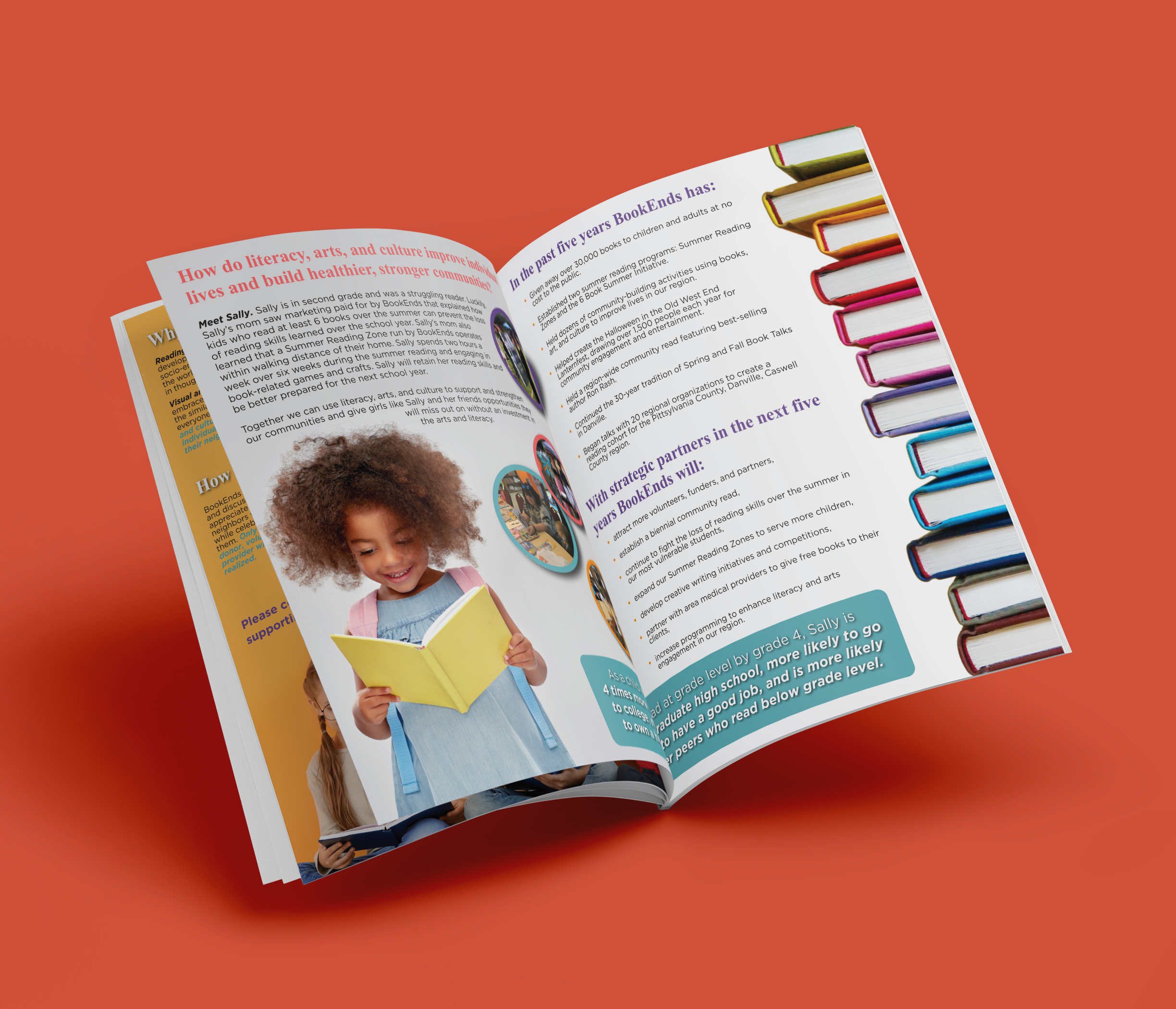 Bookends Org Booklet Design