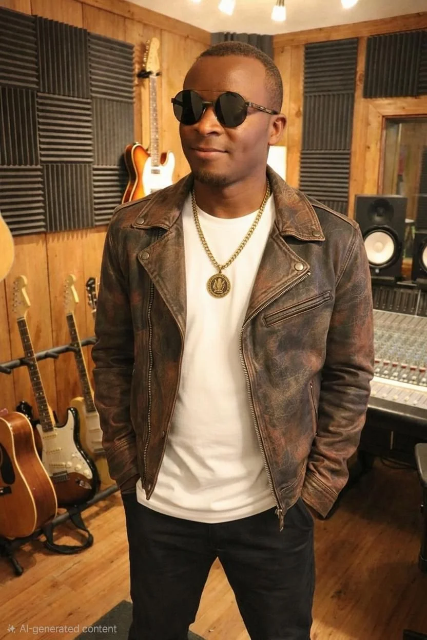 Reginald Duvillage (Dean Regy) in the studio, bringing Retro Haitian Soul to life. 