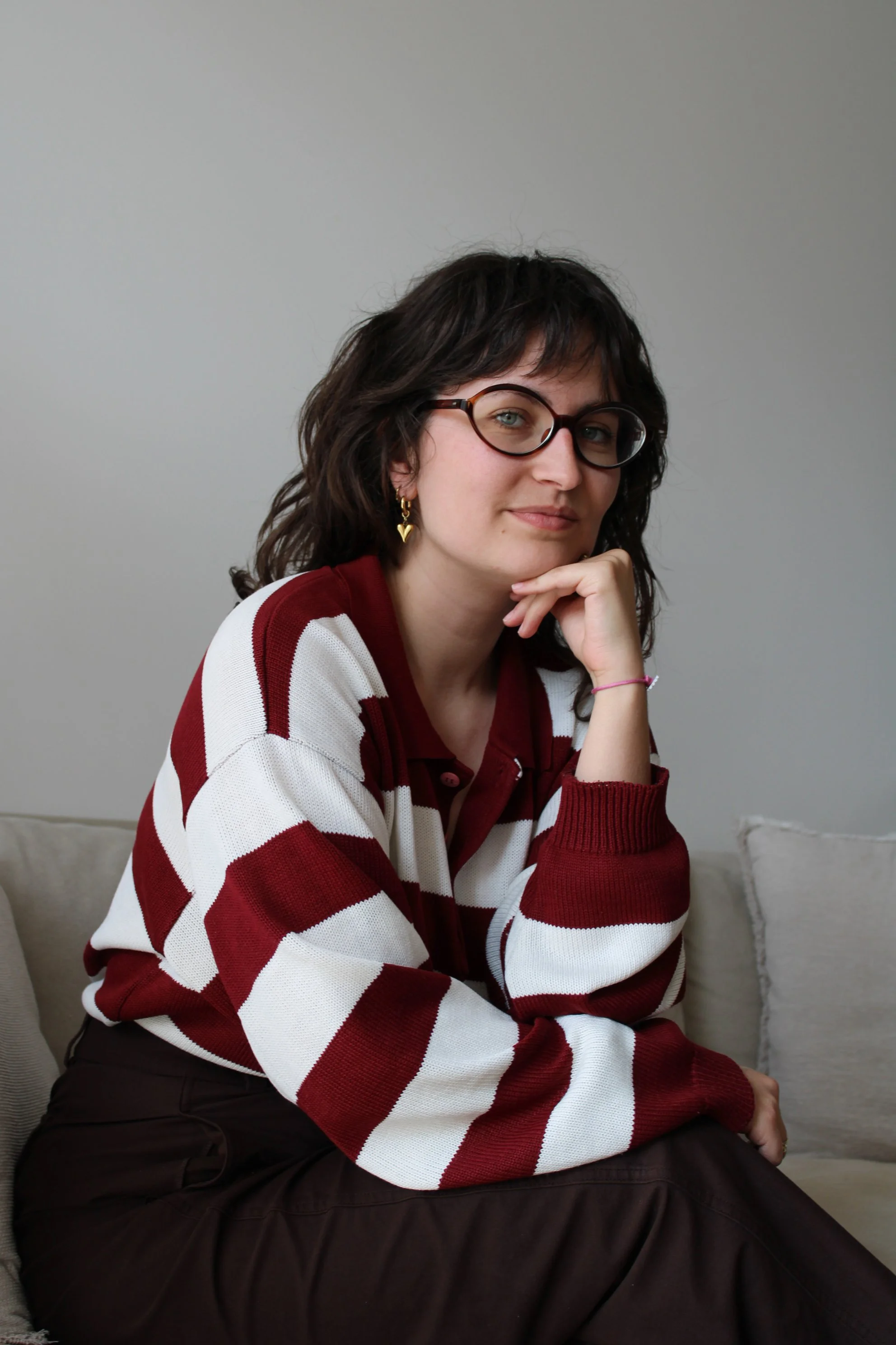 Sarah, architecte d'intérieur et fondatrice Hoquet Studio. Commerces de bouche à Lyon