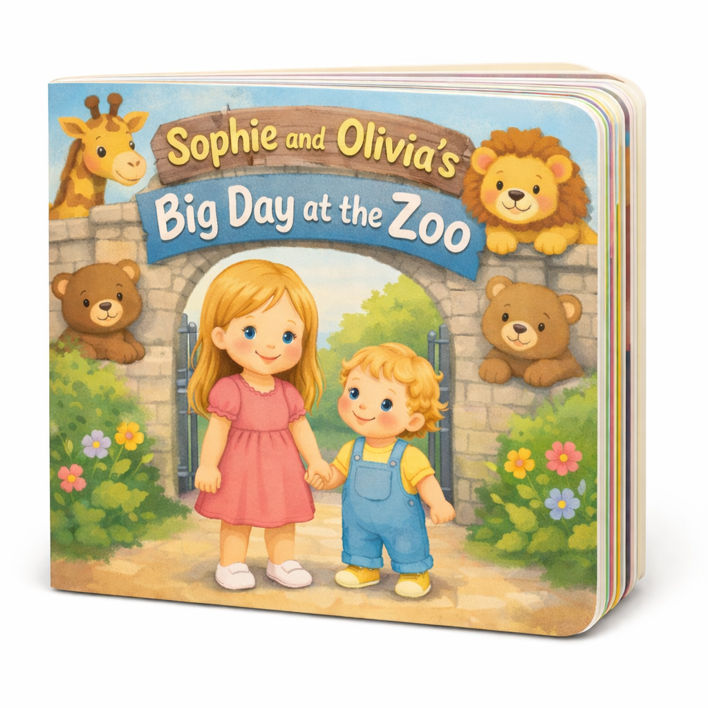 Premium 16-Page Custom Board Book